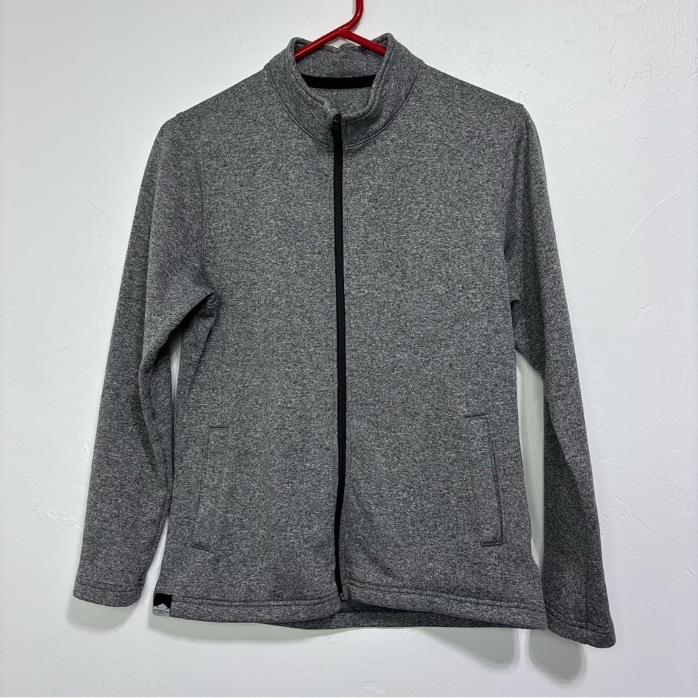 Sun Mountain Thermal Wear Full Zip Jacket Golf Women's Medium Gray Pockets